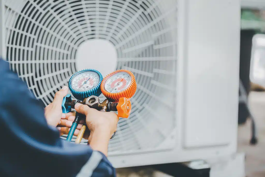 HVAC system install