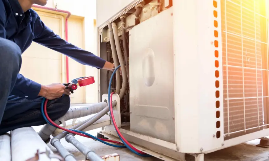 residential AC installation